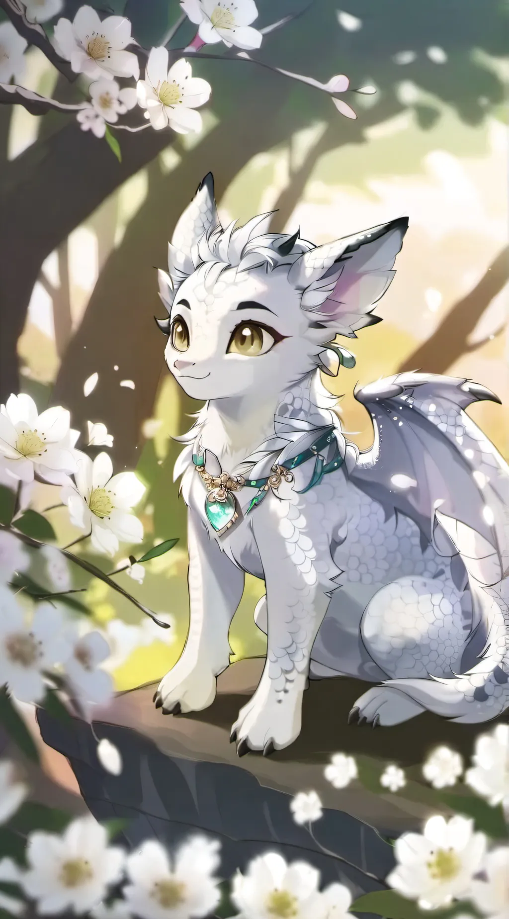 ai character: Opal background