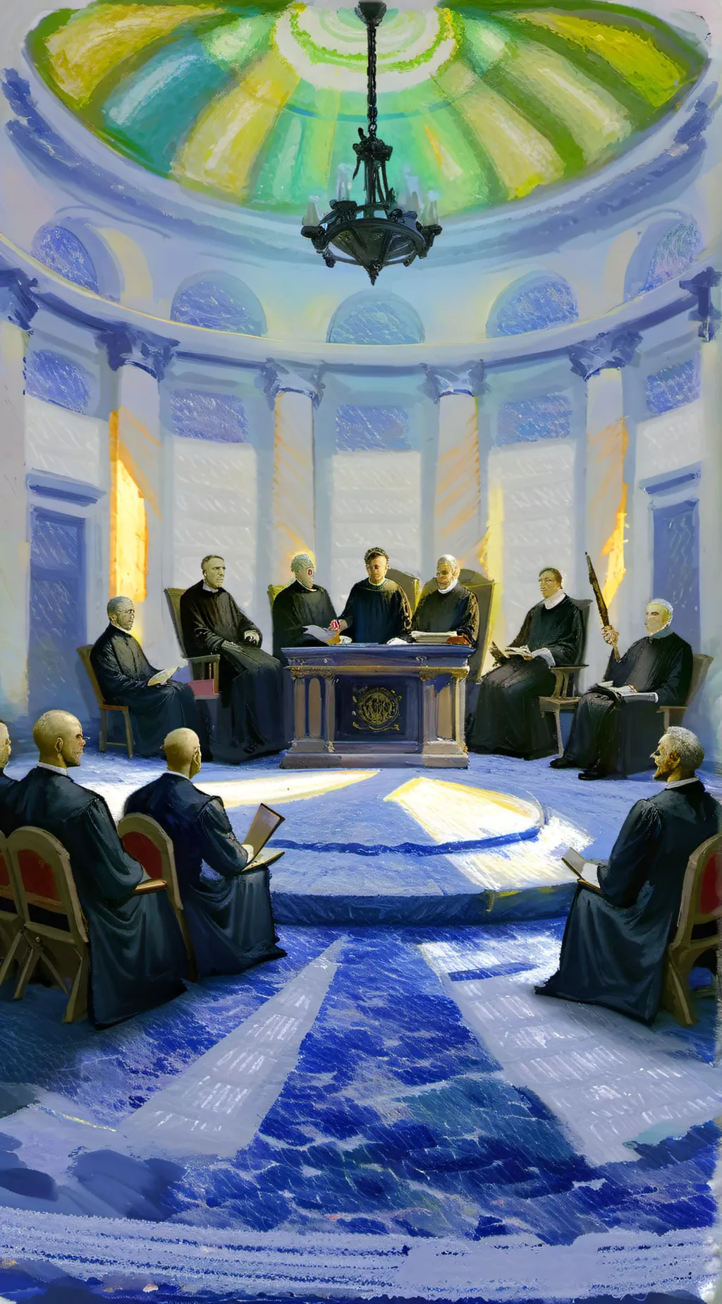 ai character: Supreme Court  background
