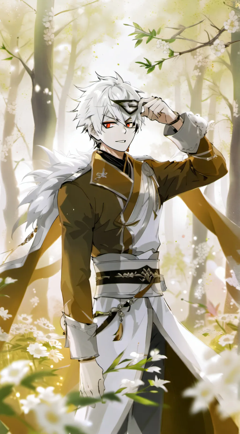 ai character: FREAKY BAKUGOU  background