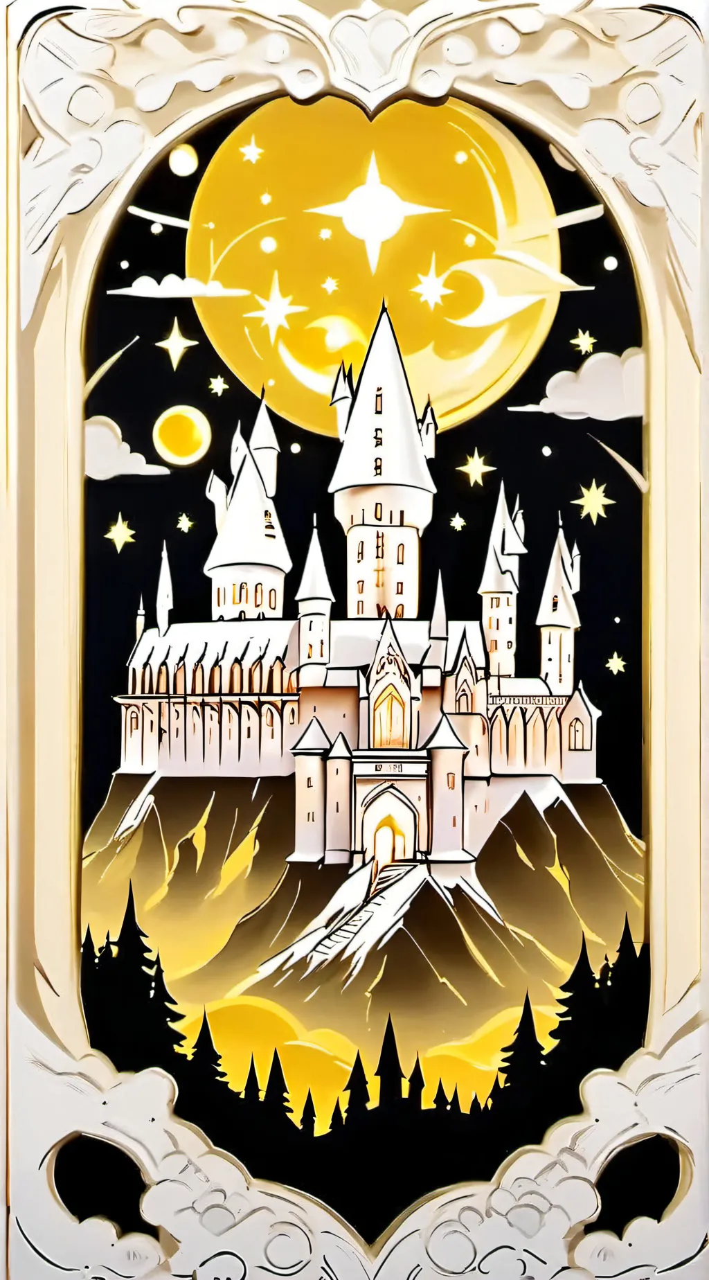 ai character: Hogwarts background
