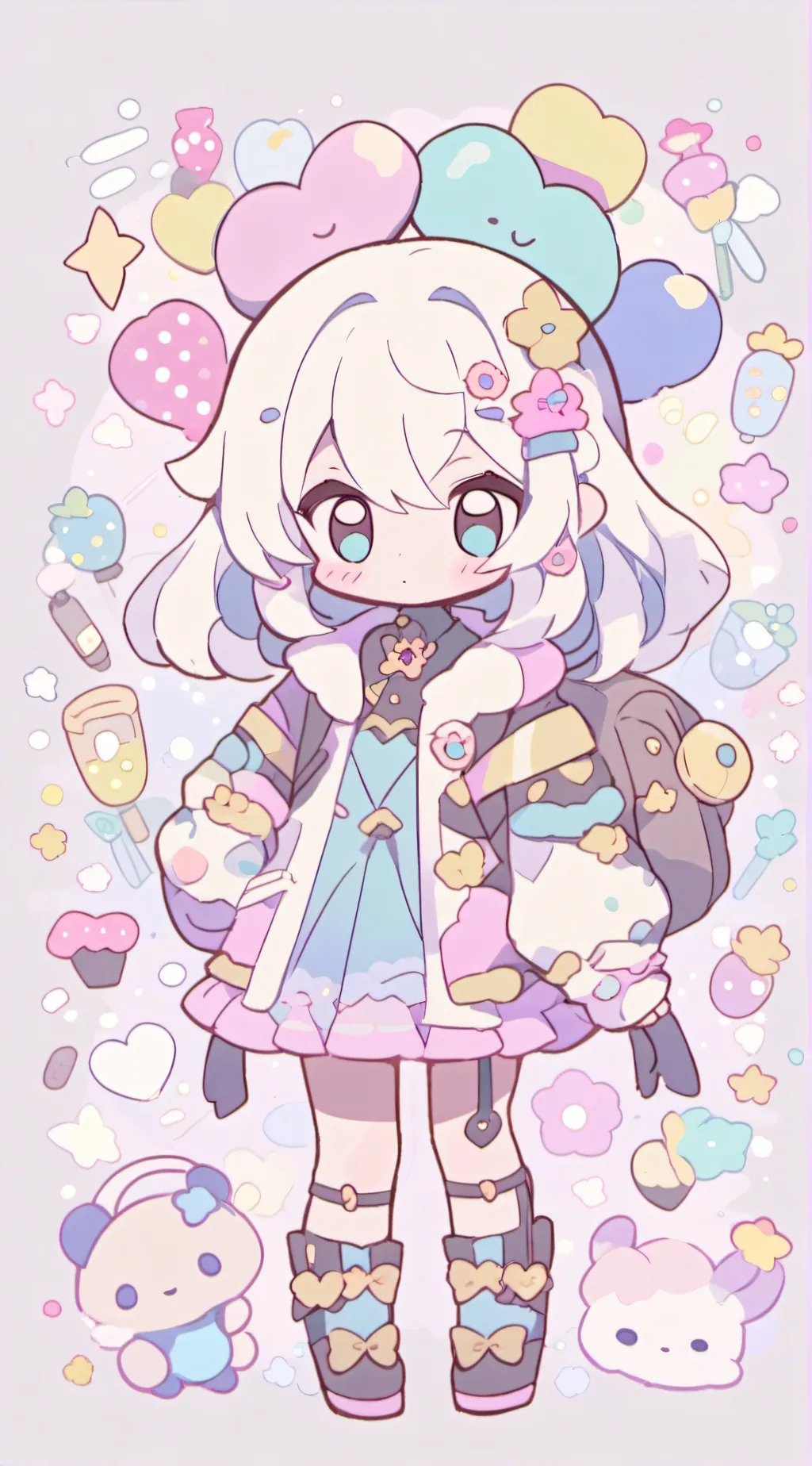ai character: lilly  background