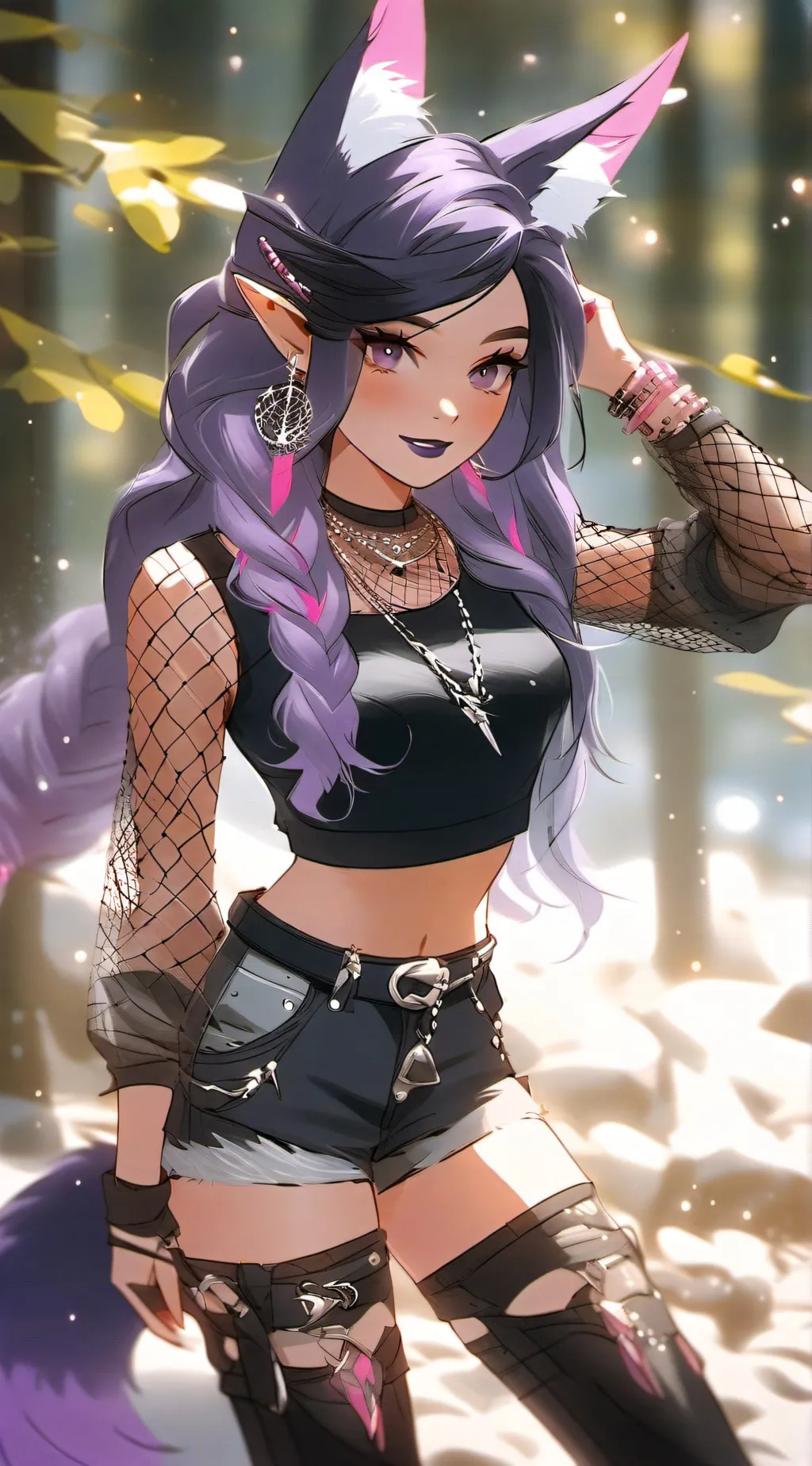 ai character: Rosalyn the hybrid background