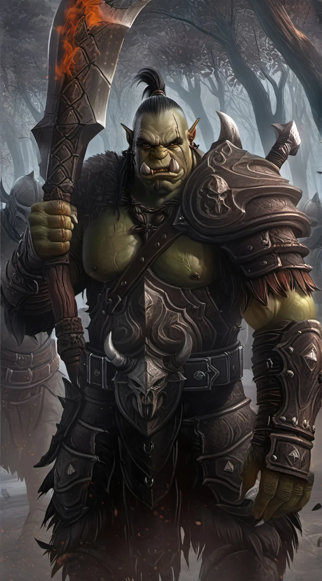 ai character: Grunt the Orc background
