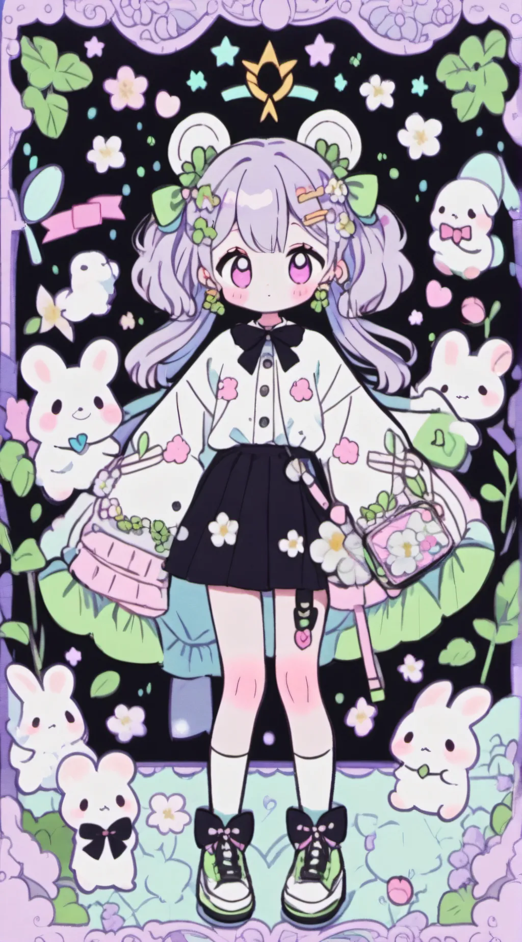 ai character: Sprunki background