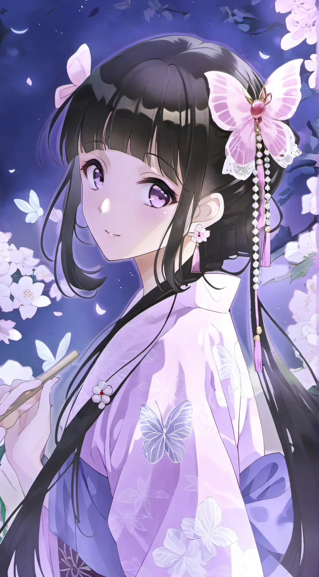 ai character: Kanao Tsuyuri background