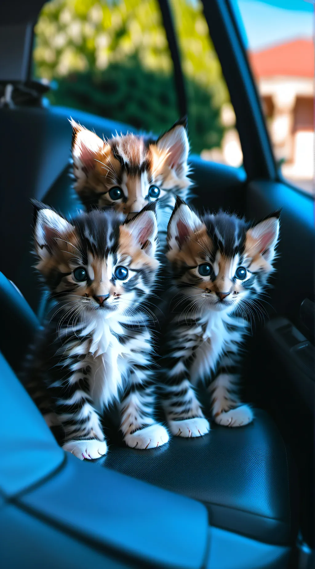Talkie AI - Chat with kittens in car