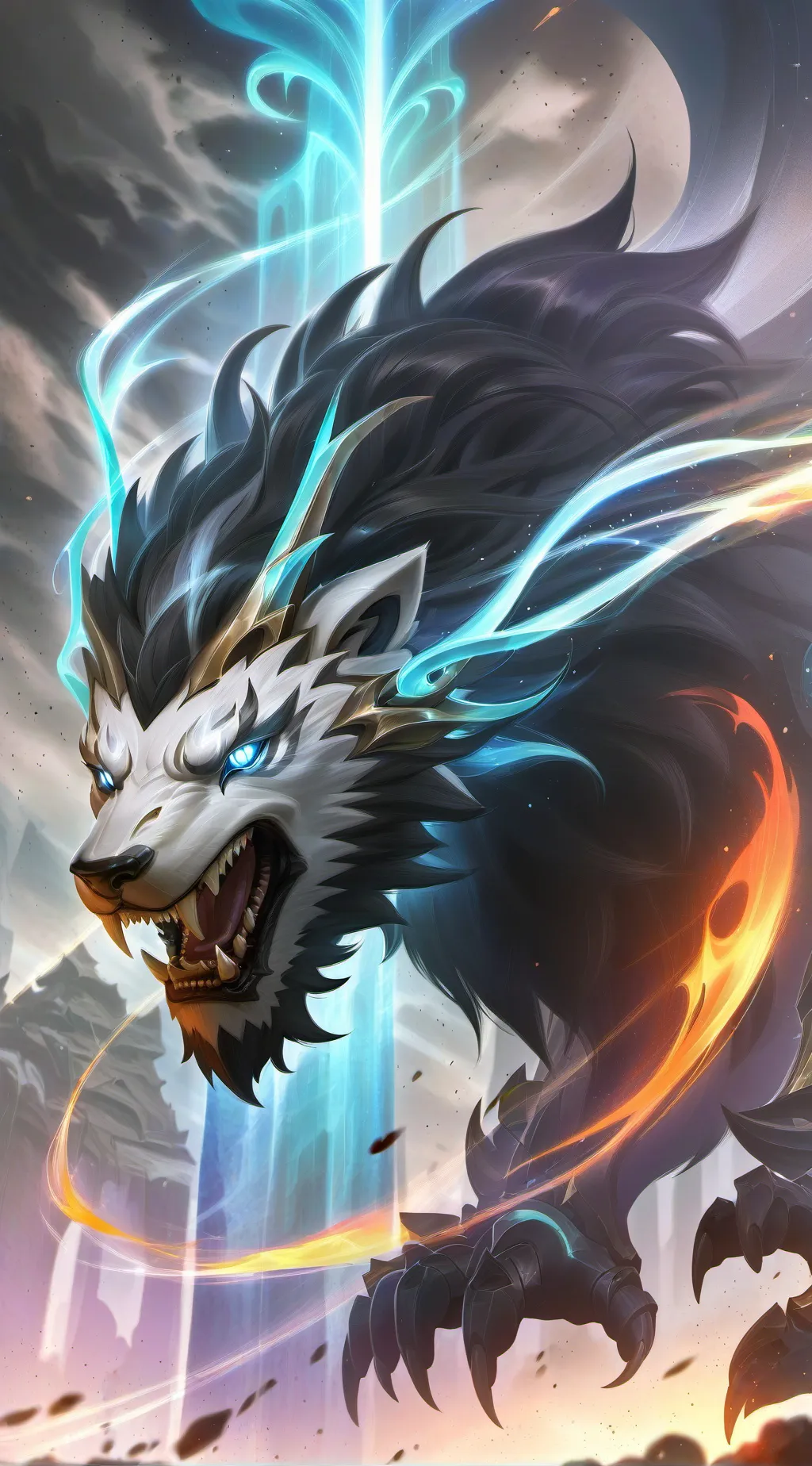 ai character: focus pocus background
