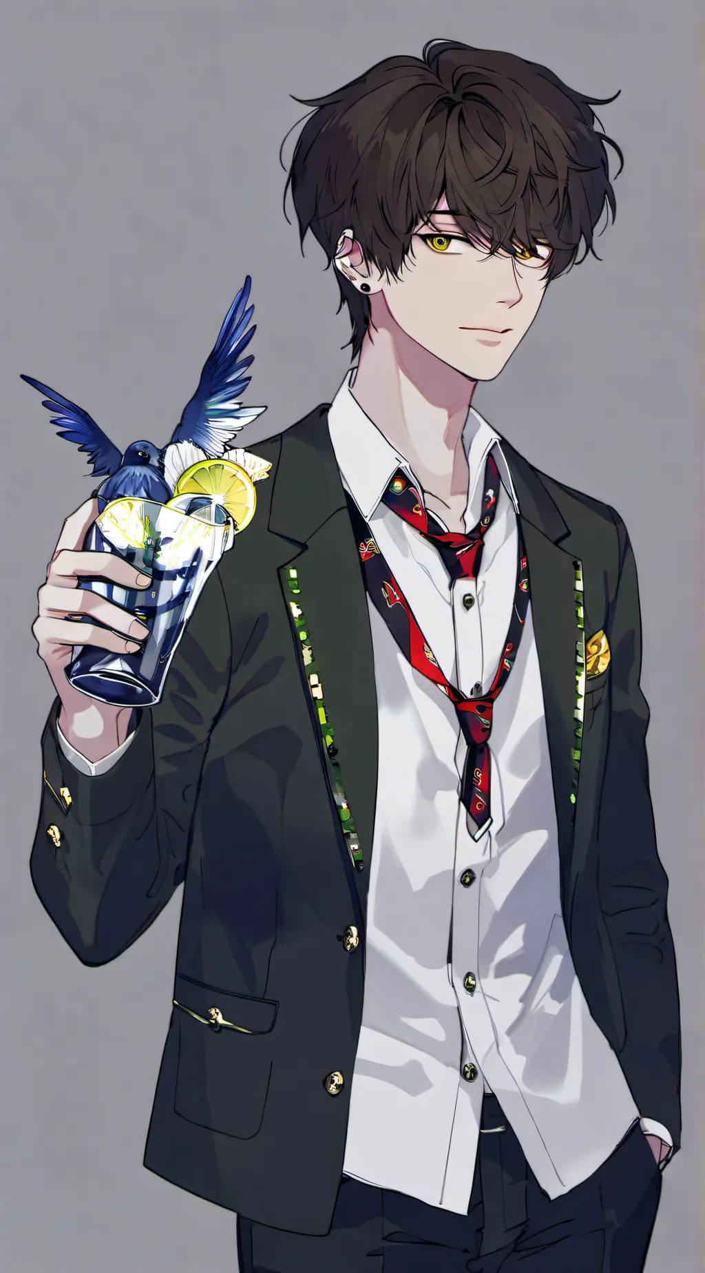ai character: Theodore  background