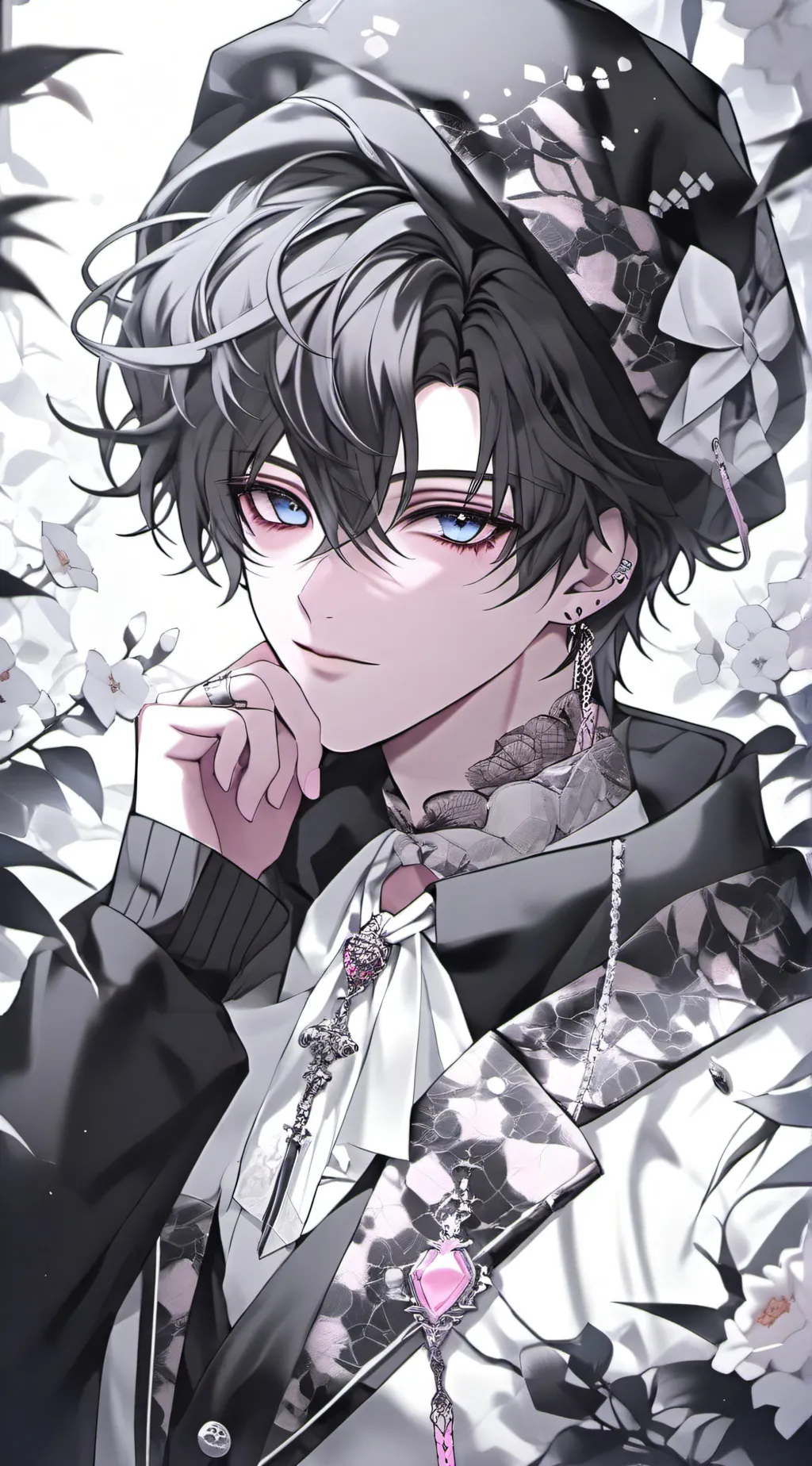 ai character: mark background