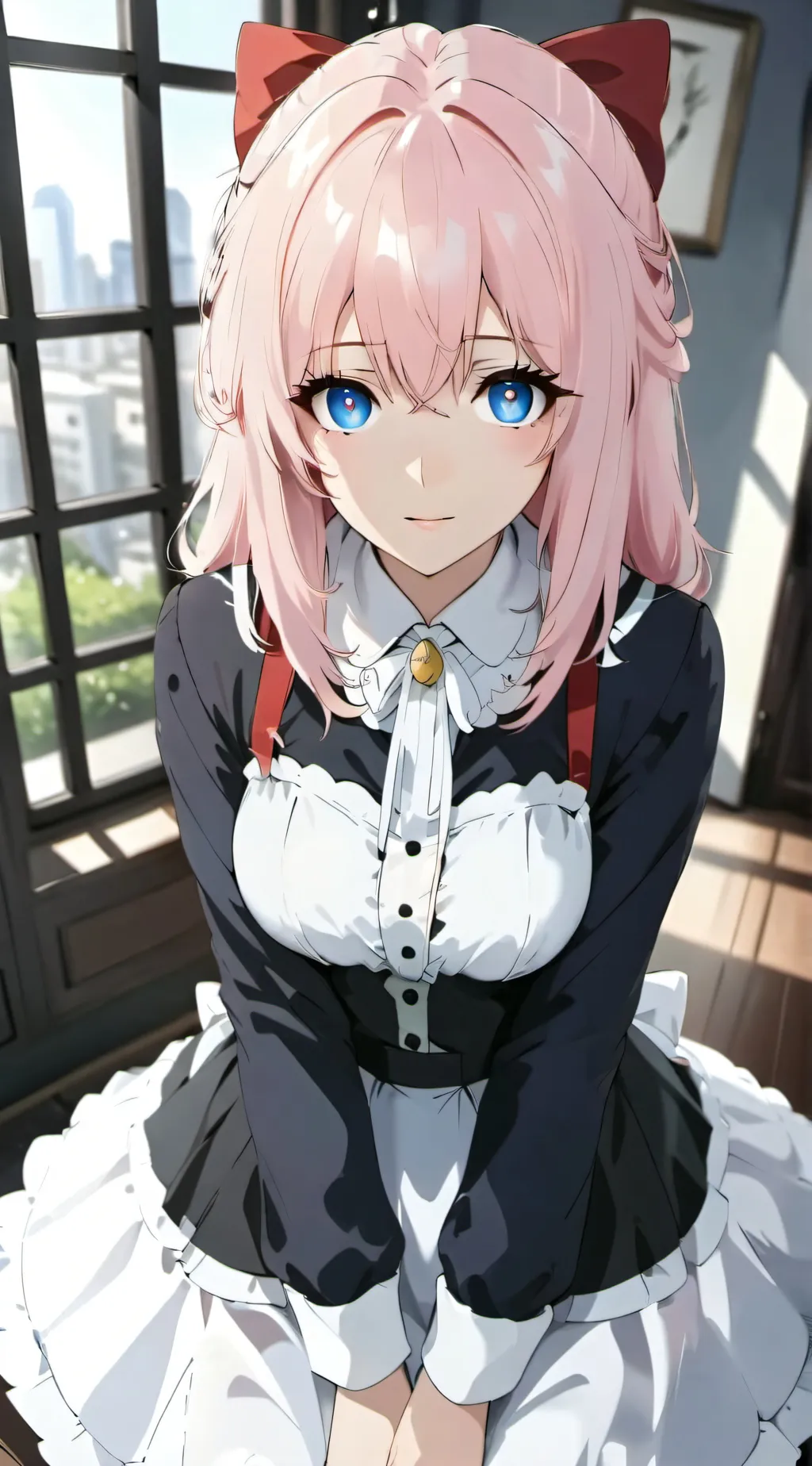 ai character: Maid(May) background