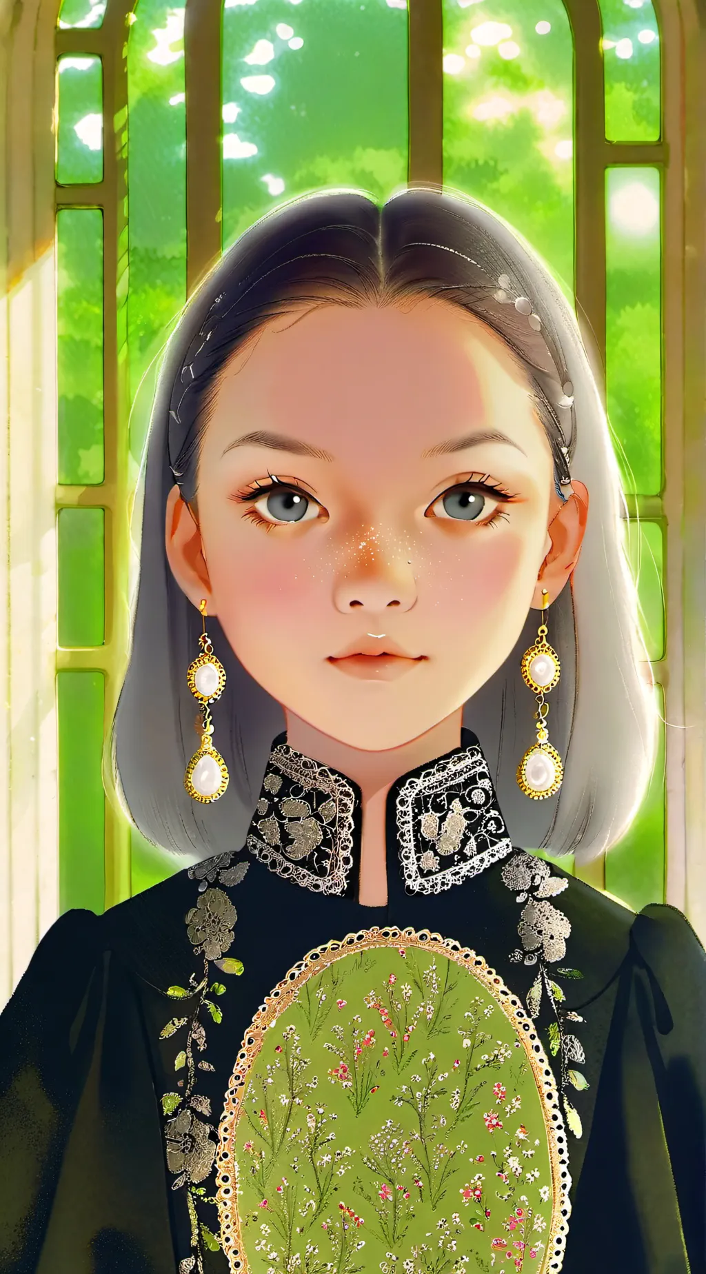 ai character: Quincy  background