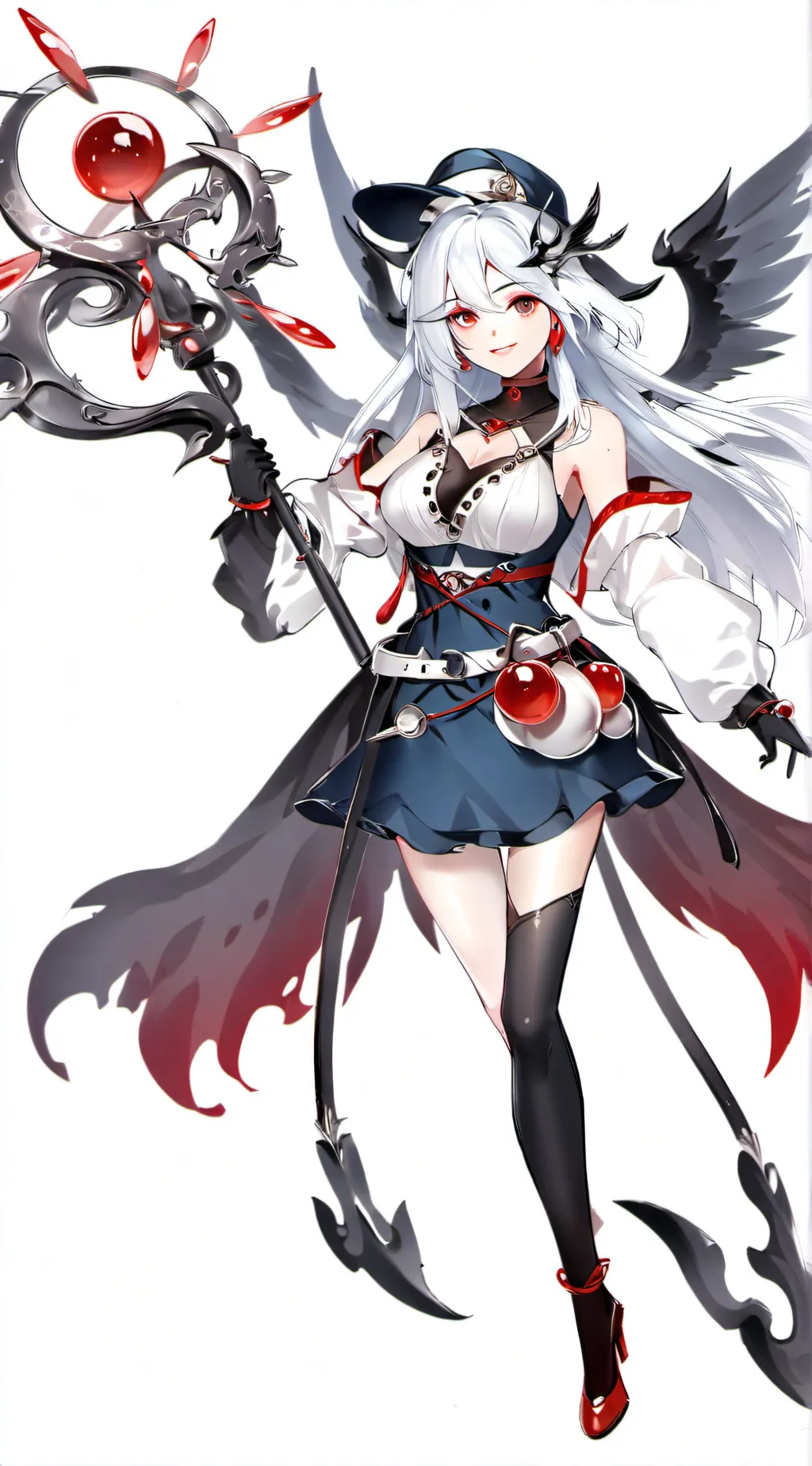 ai character: Aura  background