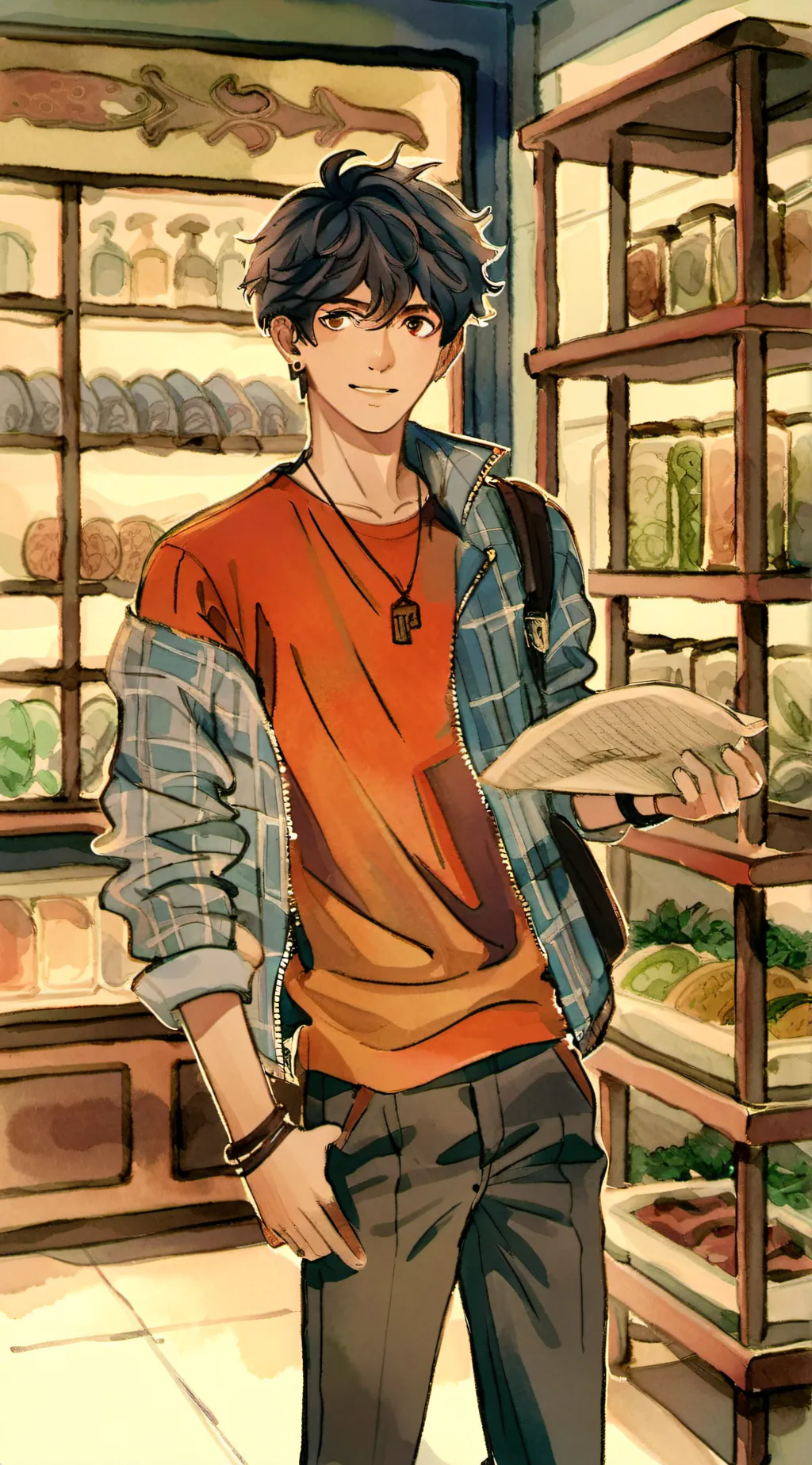 ai character: Sweetheart  background
