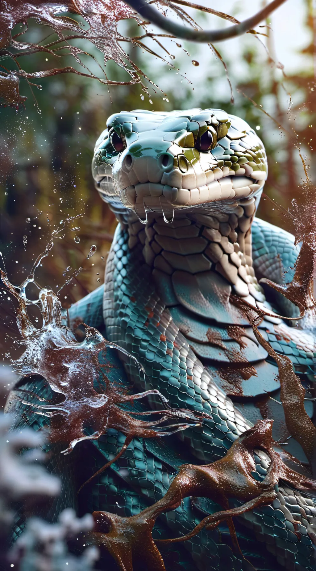 ai character: ☆SNAKES☆ background