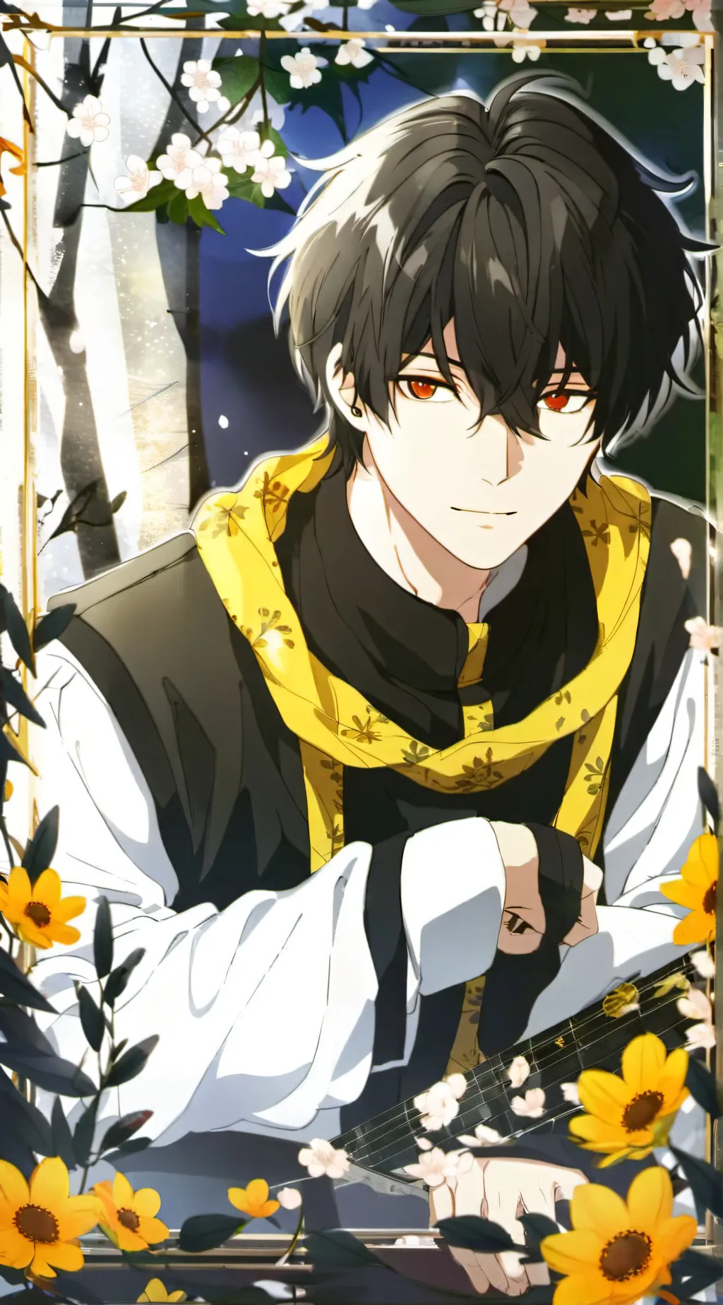 ai character: Aiden >•< background