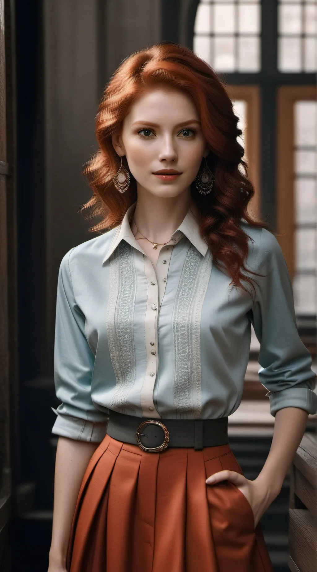 ai character: Ms McGarricle background