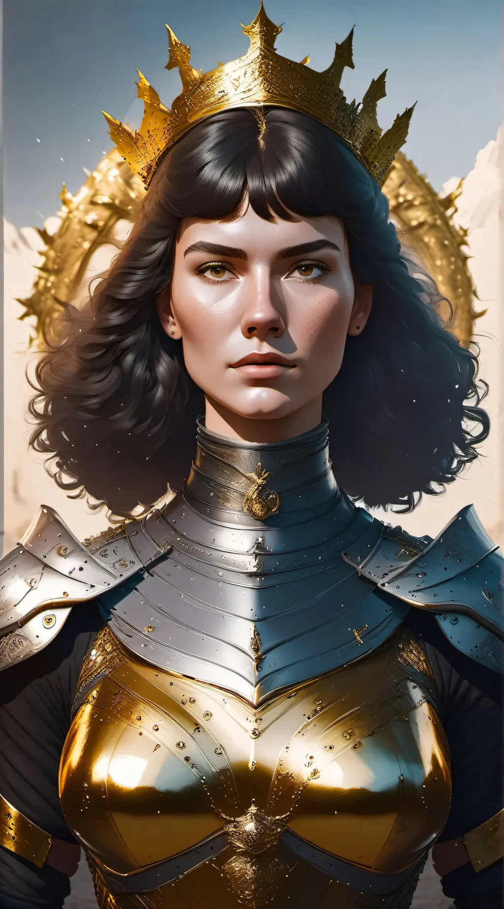 ai character: Amazon Queen  background