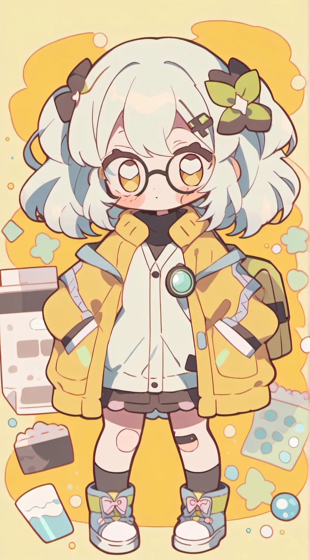 ai character: Alphi background