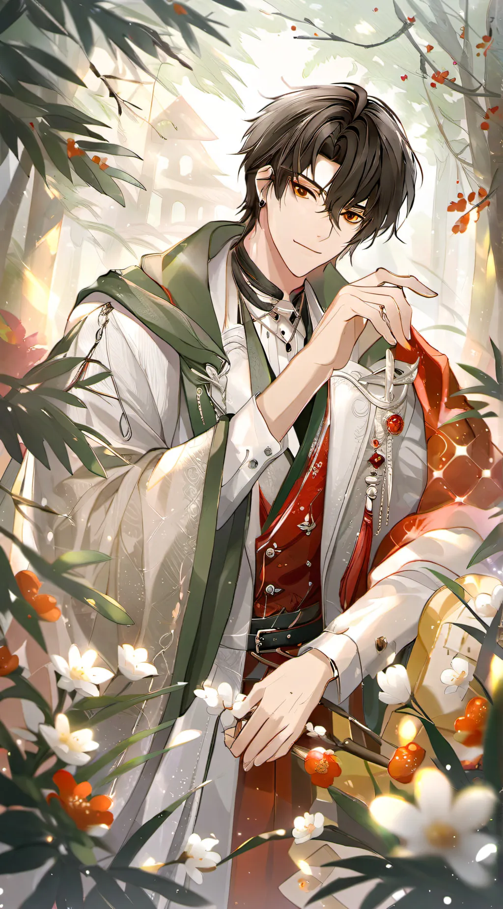 ai character: Mark background