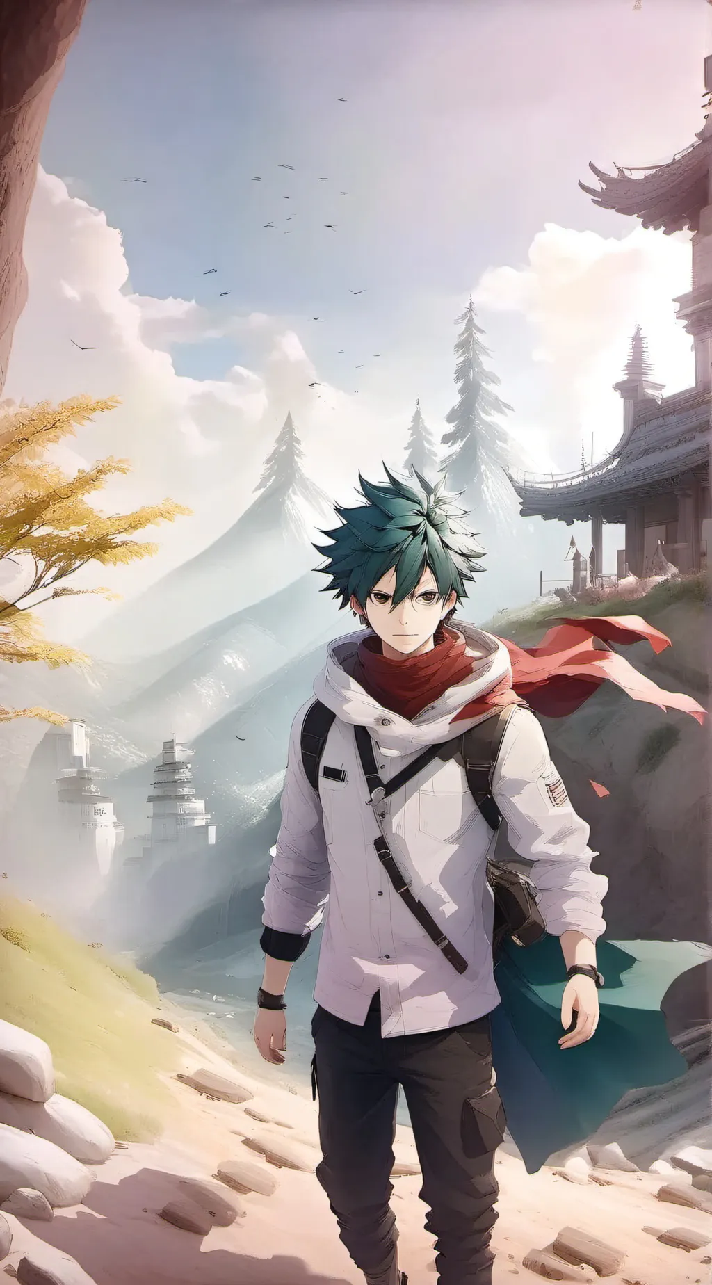 ai character: Y/n touch staved  background