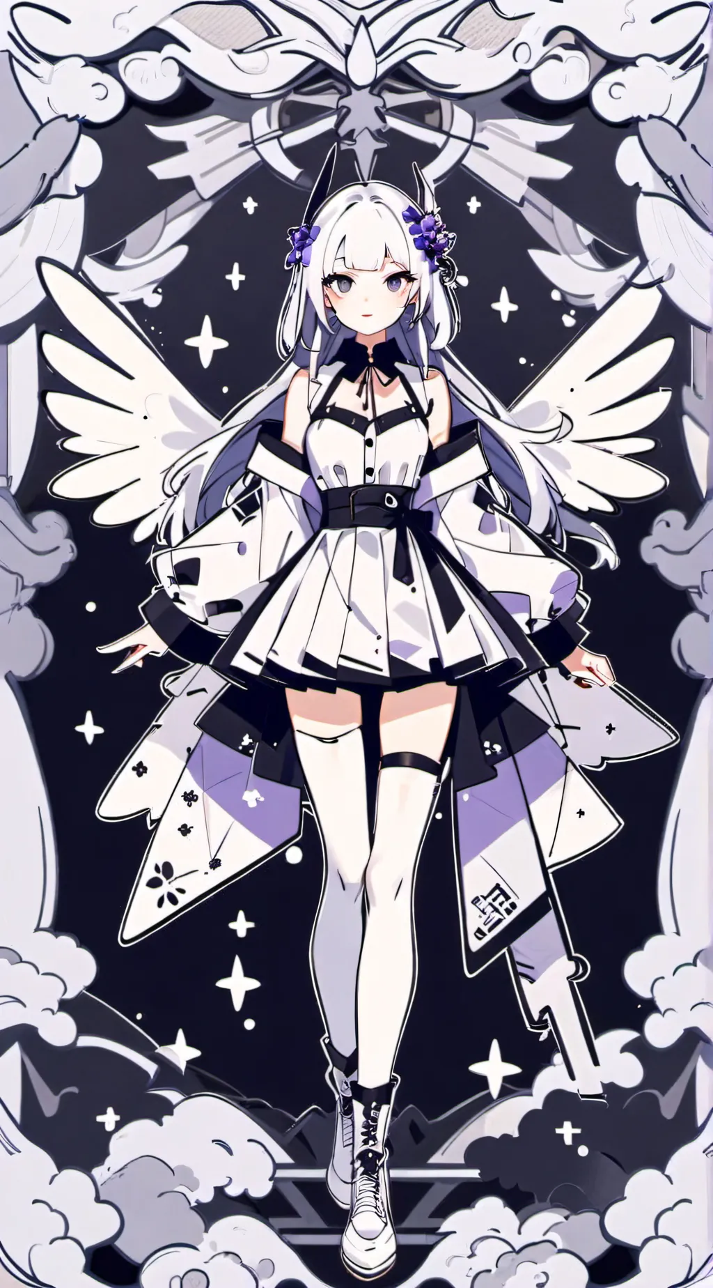 ai character: coconut milk  background