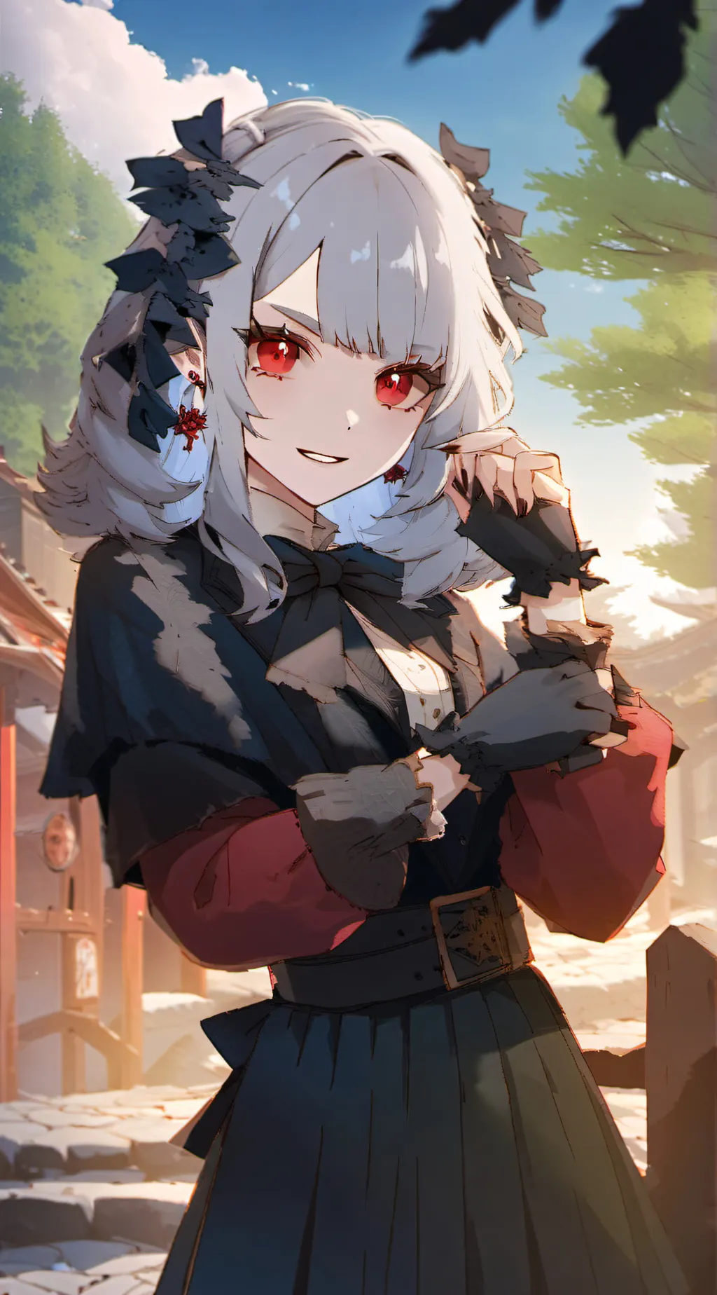 ai character: megumi lislodtos background