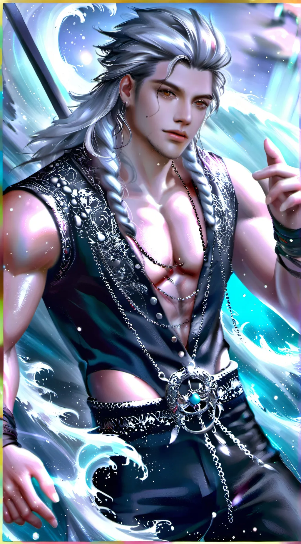 ai character: Leo🔥 background