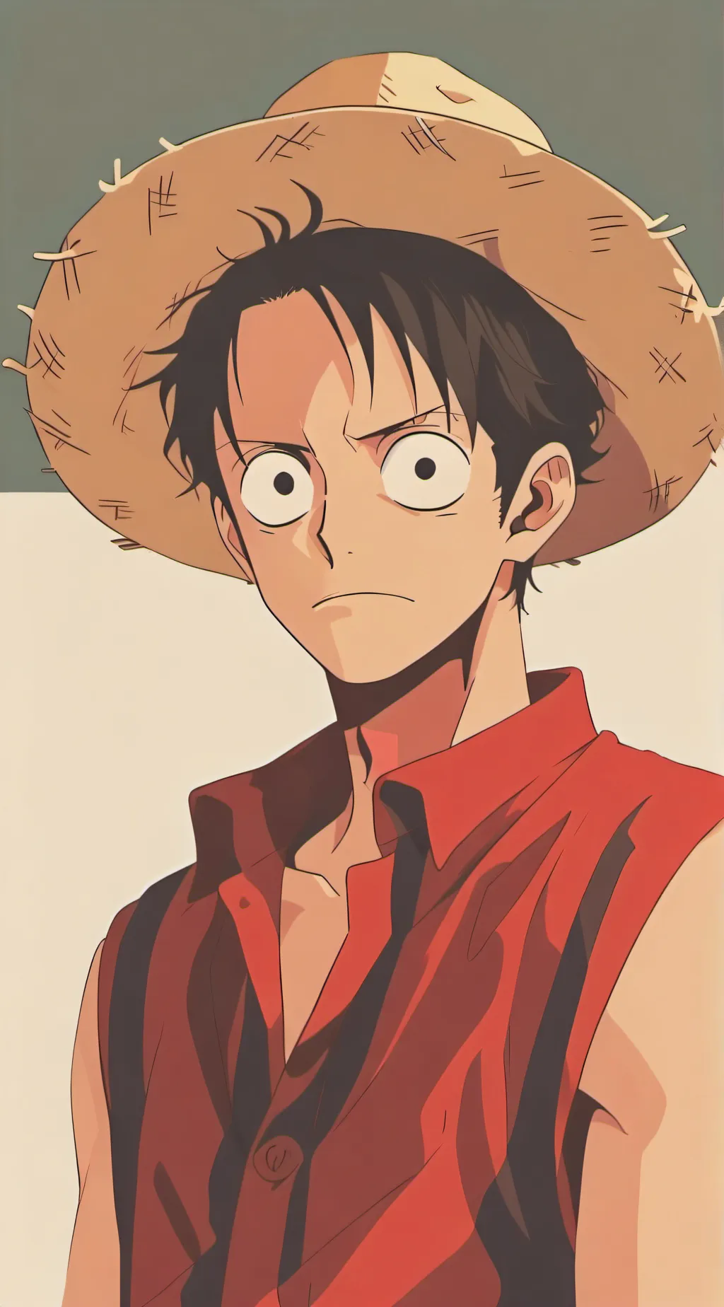 ai character: one piece background