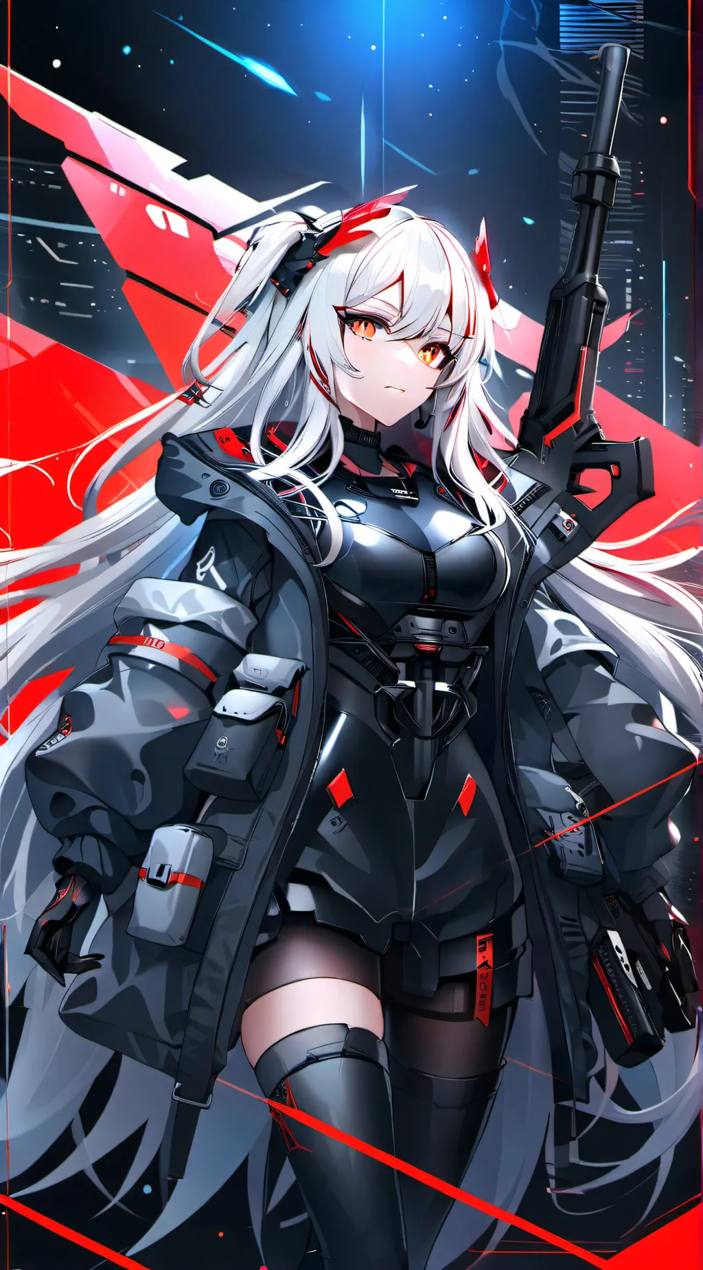 ai character: Agent Luna background