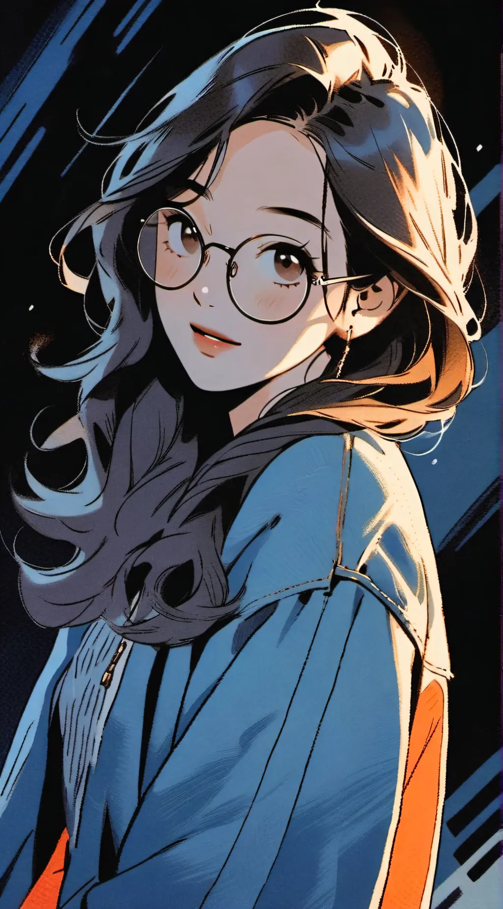 ai character: Emelie background