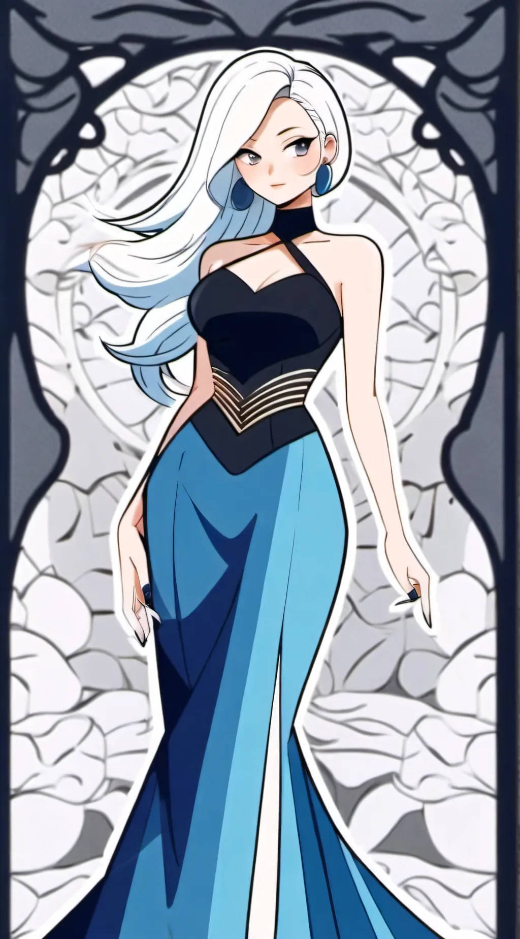 ai character: adelina background
