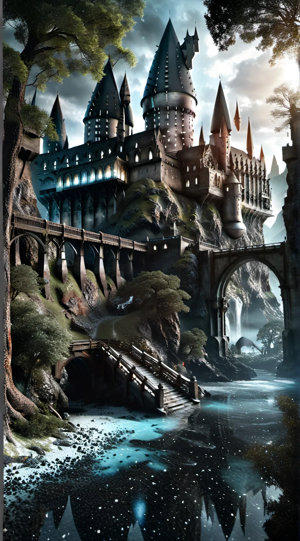 ai character: hogwarts background