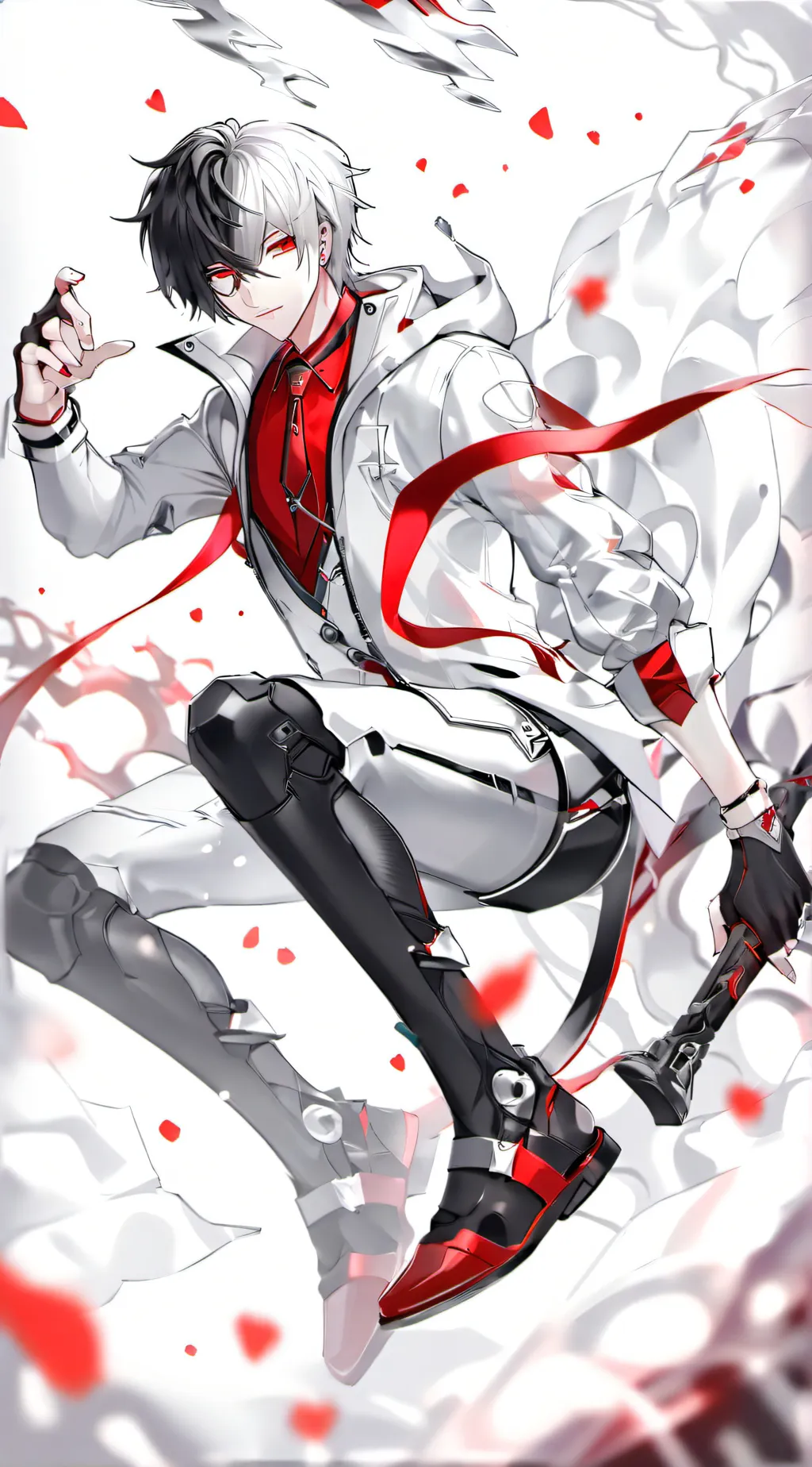 ai character: AI assistant background
