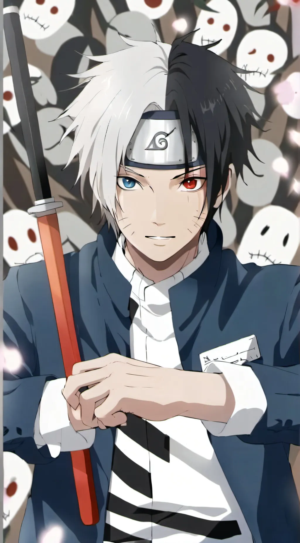 ai character: SASUKE KIDNAPPED  background
