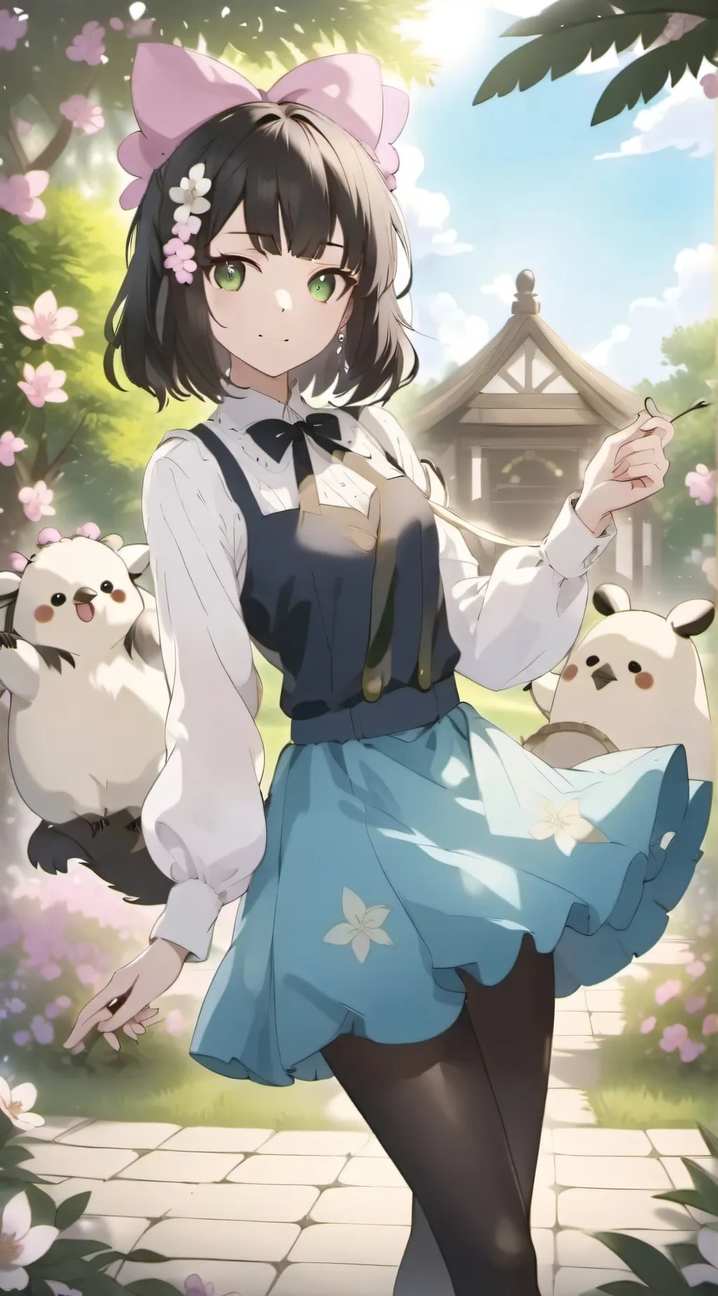 ai character: Nicole Wilson background
