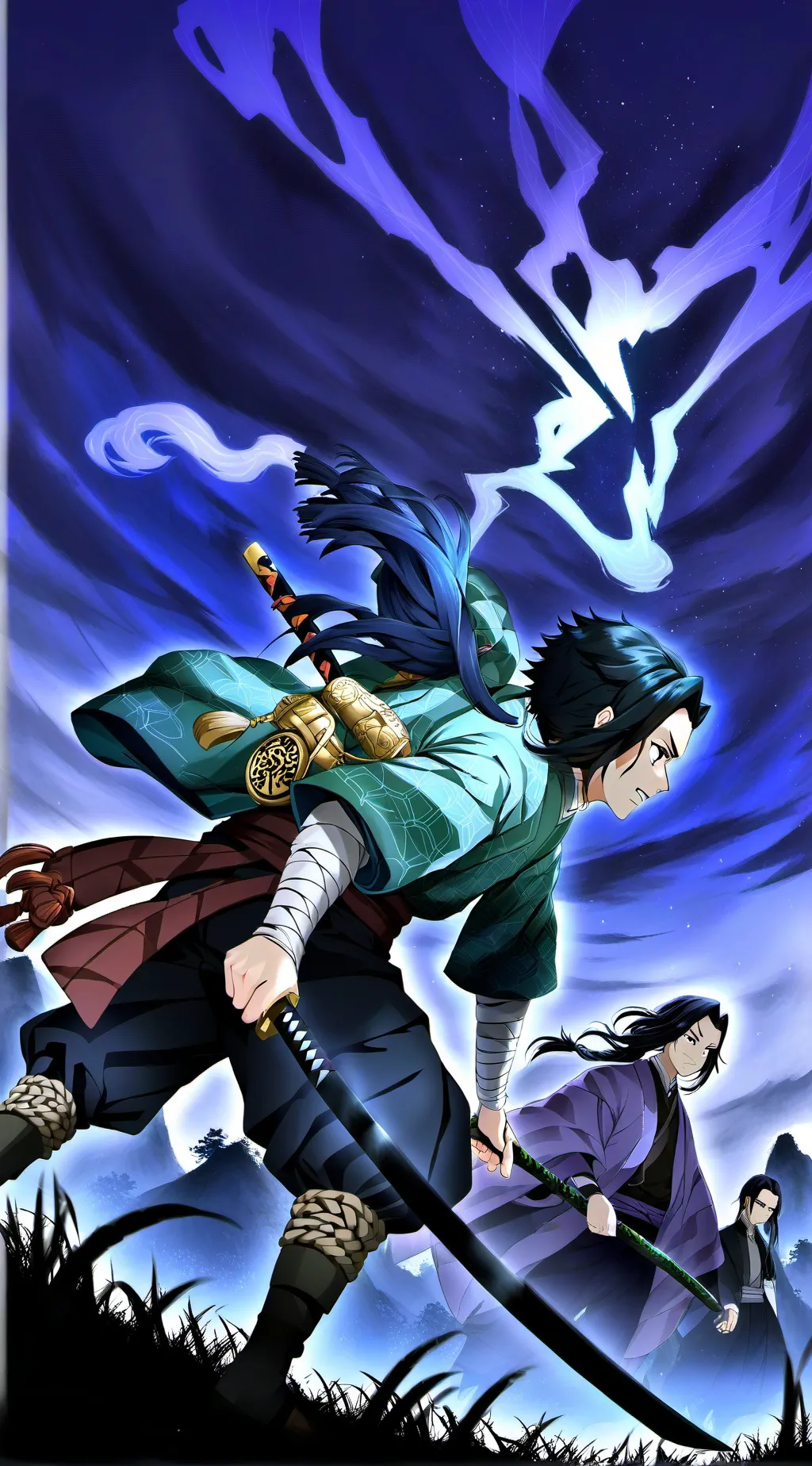 ai character: New Hashira!!!!!!! background
