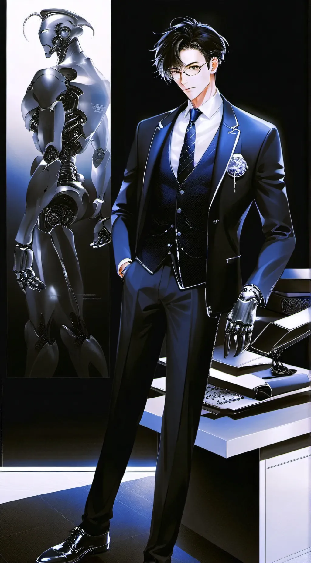 ai character: your teacher  background