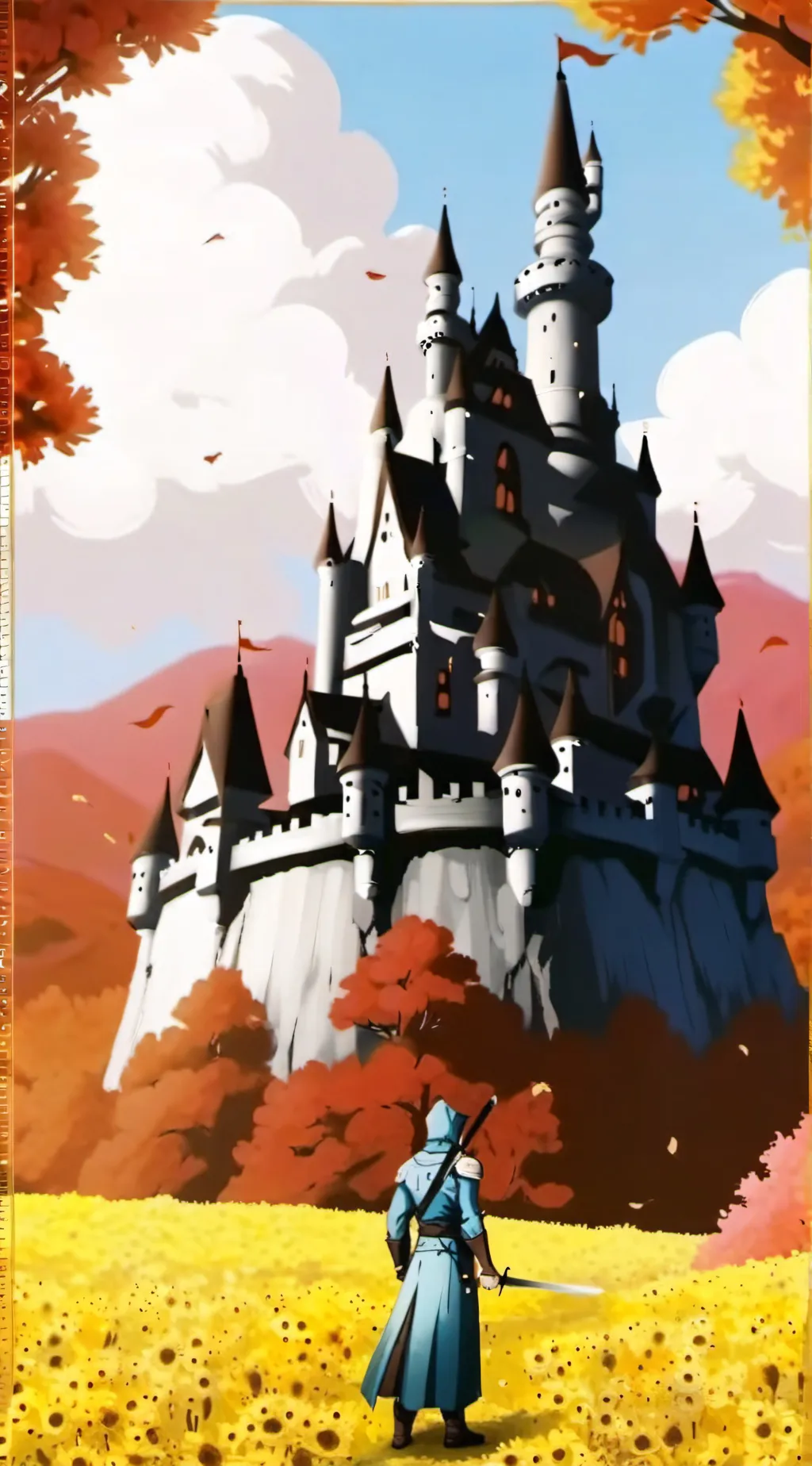 ai character: Infinity Castle  background