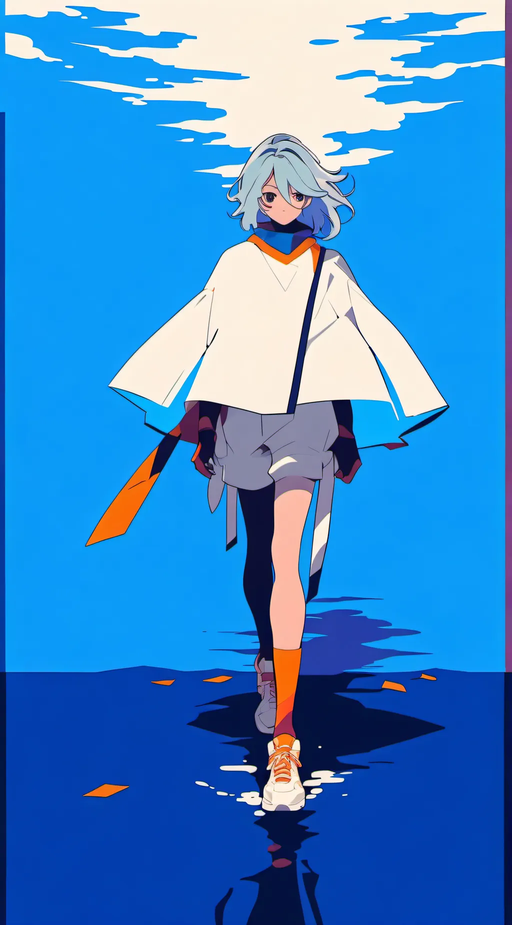 ai character: Y/N not focused  background