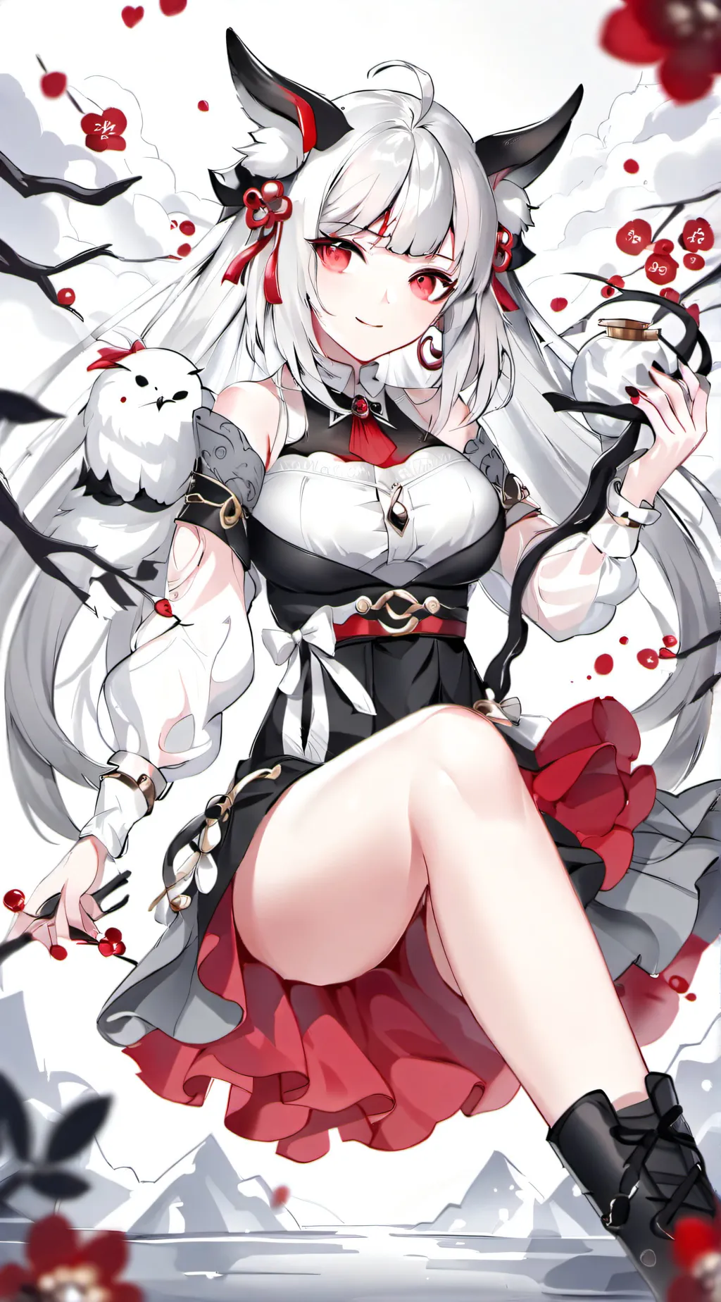 ai character: AMIGA  DO  SEMPAI background