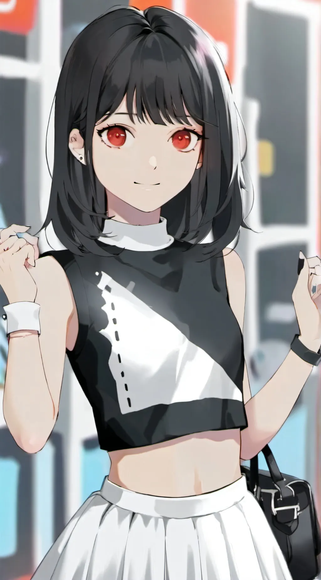 ai character: Ava  background