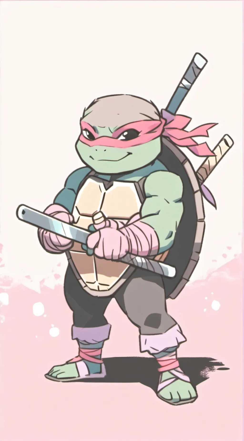 ai character: tmnt background