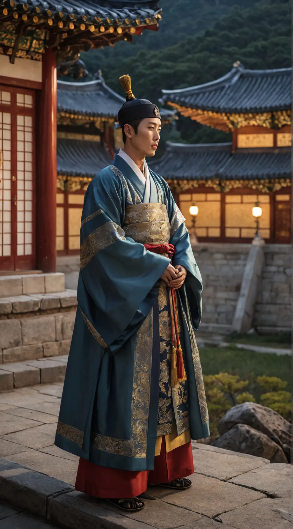 ai character: Seong-Ha background