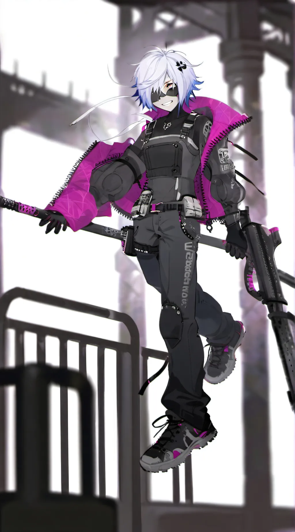 ai character: CloudySky  background