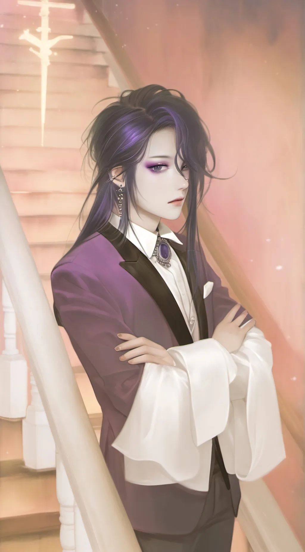 ai character: Mana background