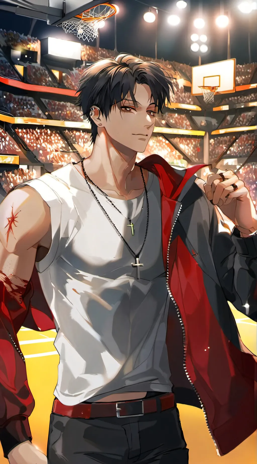 ai character: ☆Lashley★ background