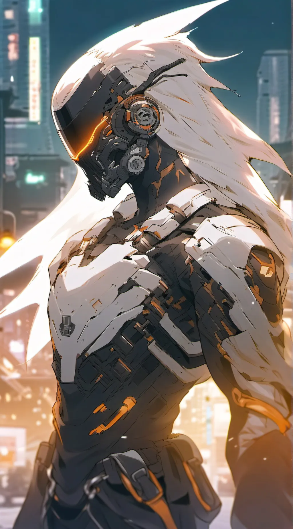ai character: Titan background