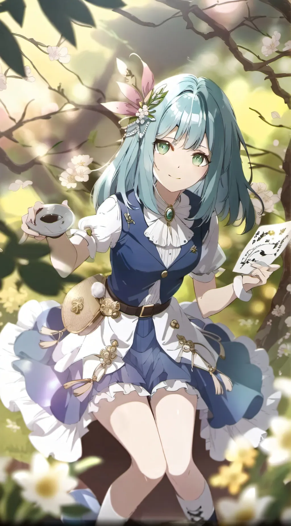 ai character: MHA new student background