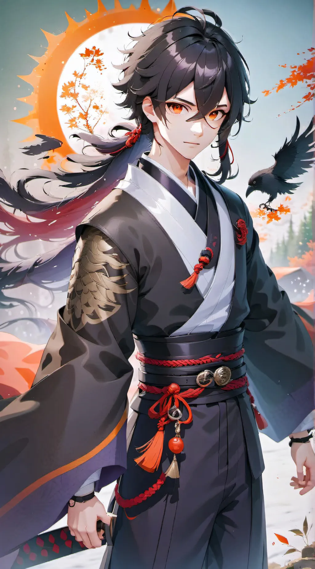ai character: Hashira background