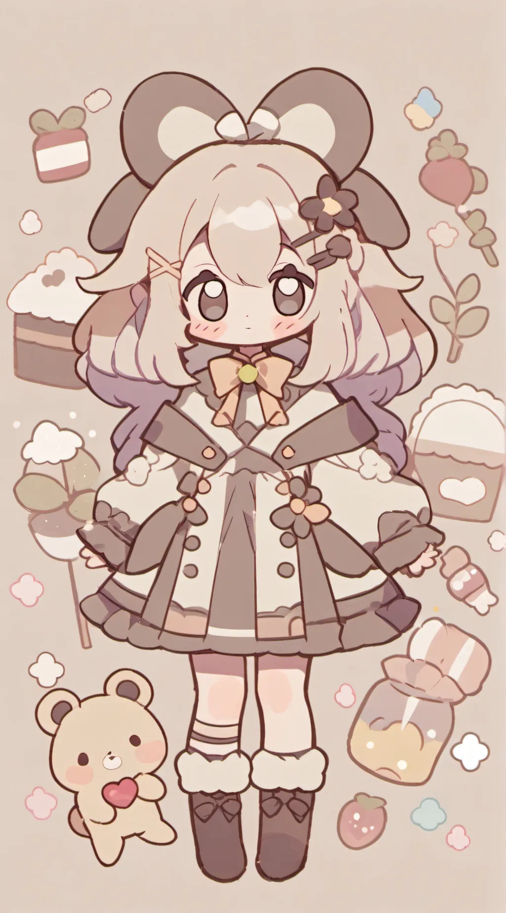 ai character: Sprunki background